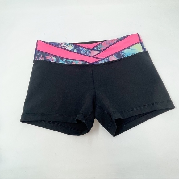 IVIVVA Girl’s Lot of 2 Reversible Swim Bottom and Shorts Multi Black Green Sz 14 - Picture 2 of 15